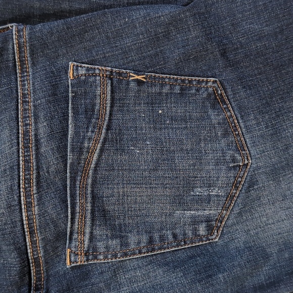 Express Skinny Mid-Rise Blue Jeans - Picture 7 of 9